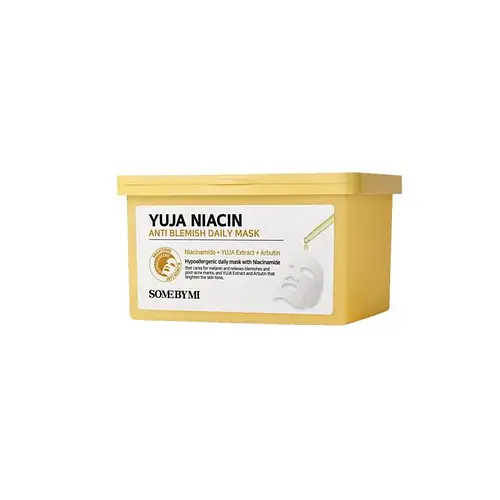 Some By Mi Yuja Niacin Anti Blemish Daily Mask