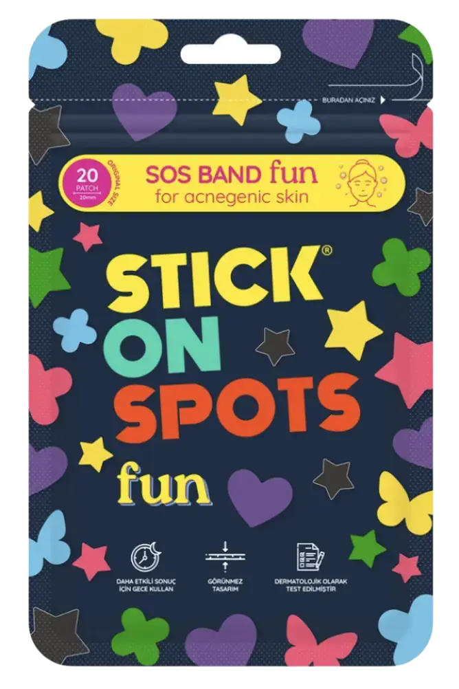 Stick On Spots S.O.S Fun