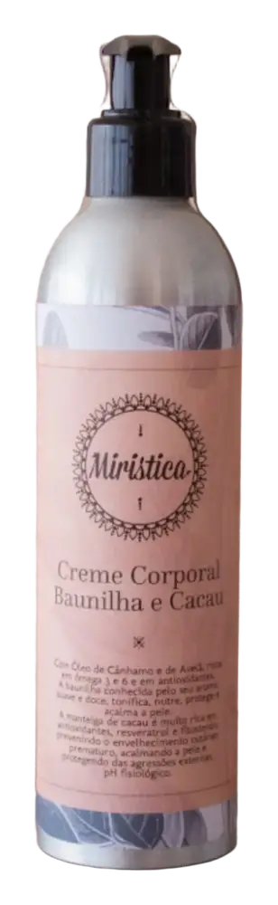 Miristica Creme Corporal De Baunilha E Cacau