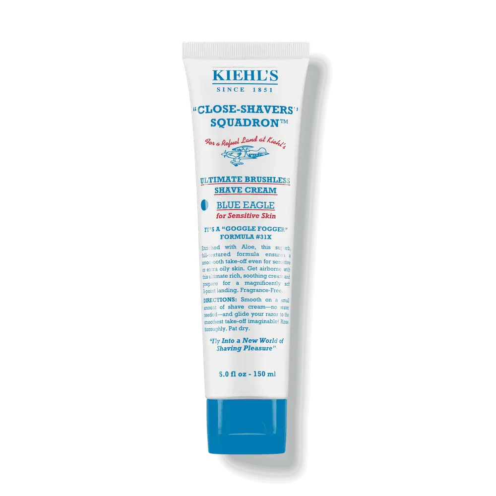 Kiehl's Ultimate Brushless Shave Cream Blue Eagle