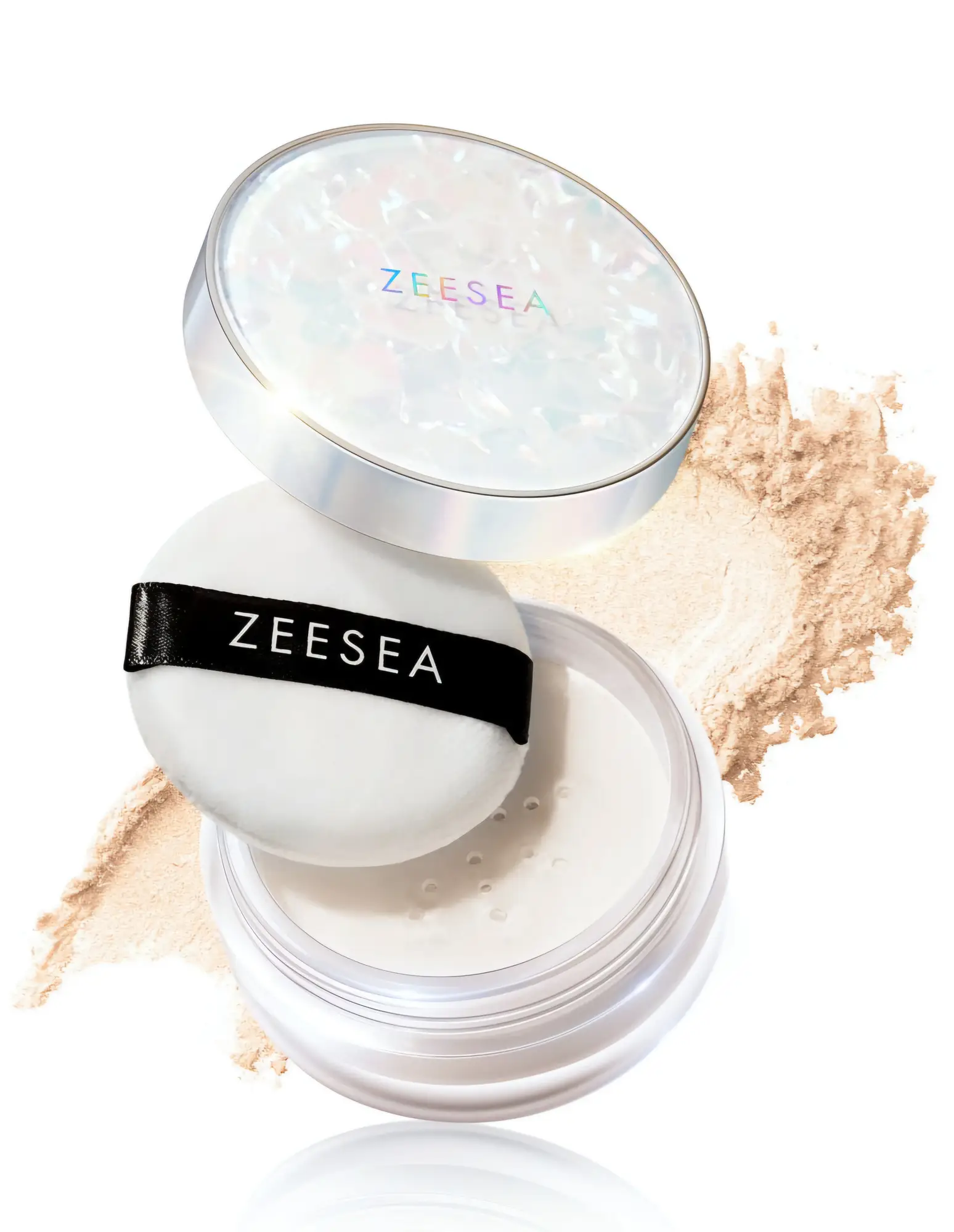 Zeesea Long-Lasting Colored Loose Powder J02 Clear Beige