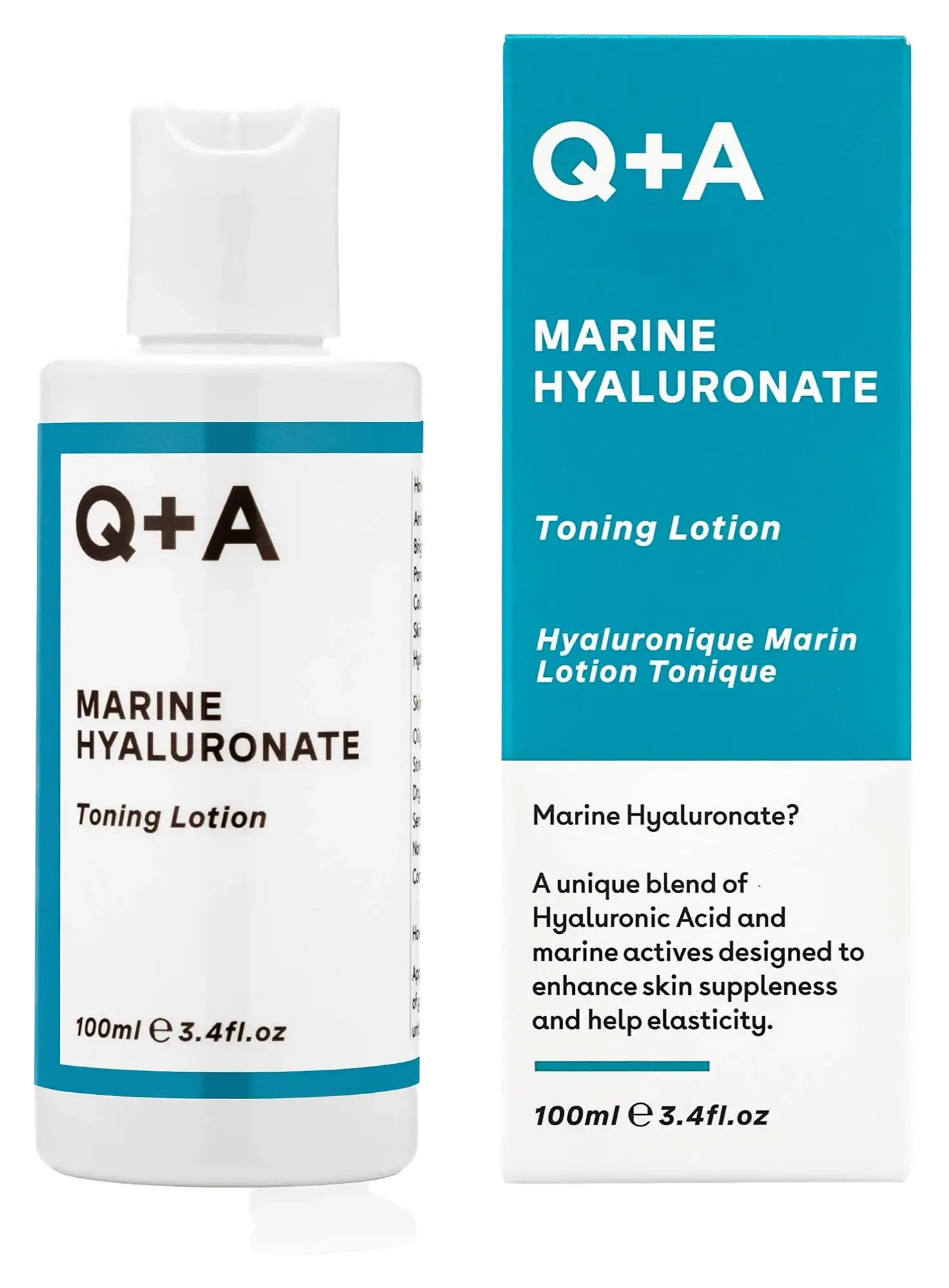 Q + A Marine Hyaluronate Toning Lotion