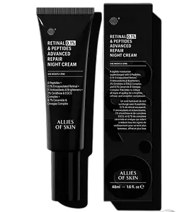 Allies of Skin Retinal 0.1% & Peptides Advanced Repair Night Cream