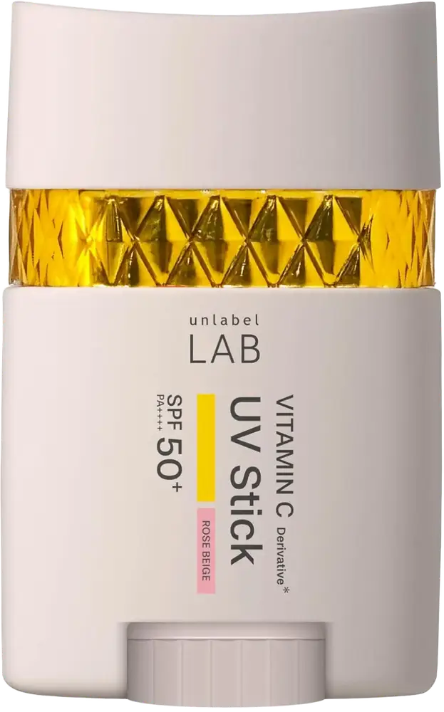 JPSLab Unlabel Lab Vitamin C Derivative UV Stick SPF 50+ PA++++ Rose Beige