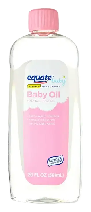 Equate Baby Hypoallergenic Baby Oil Regular