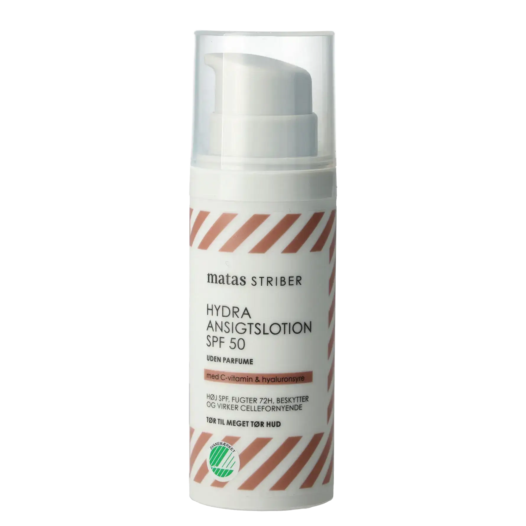 Matas Striber Hydra Ansigtslotion SPF 50 Uden Parfume
