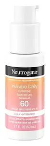 Neutrogena Invisible Daily Defense Face Serum SPF 60+