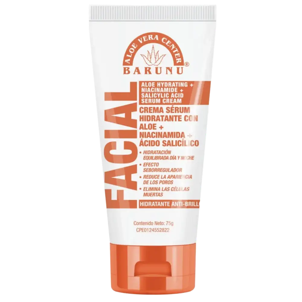 Barunu Crema Sérum Hidratante Con Aloe + Niacinamida + Acido Salicilico