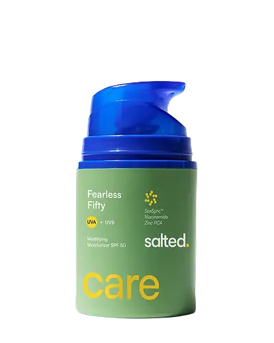 Salted. Fearless Fifty Mattifying Moisturizer SPF 50