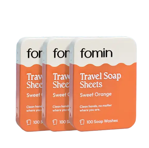 Fomin Travel Soap Sheets Sweet Orange