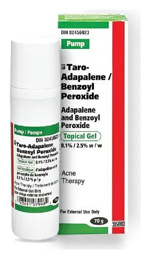 Taro Adapalene And Benzoyl Peroxide Topical Gel Canada