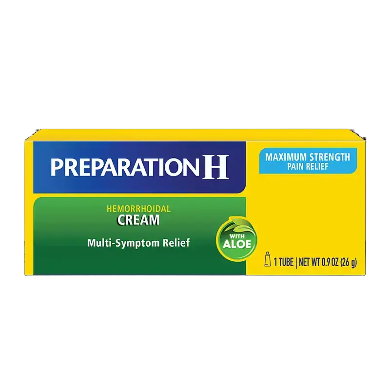 Preparation H Hemorrhoidal Cream Multi-Symptom Pain Relief