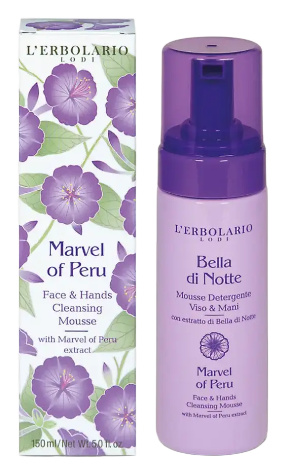 L'Erbolario Marvel Of Peru Face & Hands Cleansing Mousse