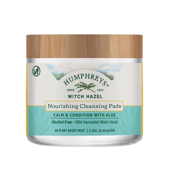 Humphrey's Witch Hazel Alcohol Free Nourishing Cleansing Pads