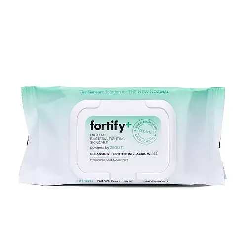 fortify+ Cleansing & Protecting Facial Wipes