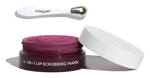 Fitglow Beauty 3 In 1 Lip Scrubbing Mask