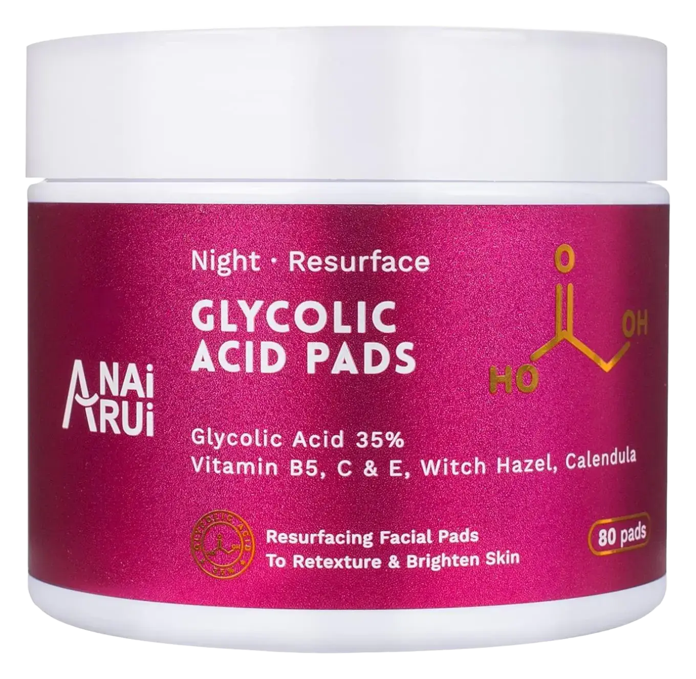 Anai Rui 35% Glycolic Acid Pads