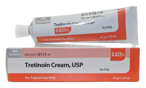 Actavis Tretinoin Cream, USP 0.025%