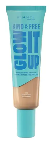 Rimmel London Kind & Free Glow It Up Hydrating Skin Tint 082 Golden Ivory