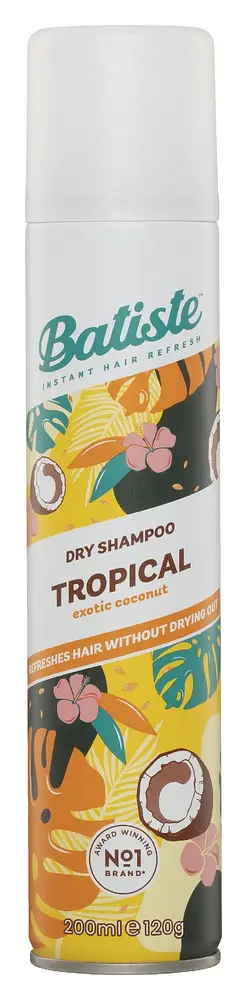 Batiste Dry Shampoo Tropical 1.06oz., 4.23oz., 6.35oz., 8.47oz.