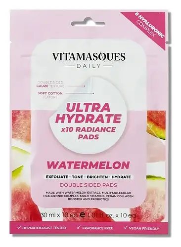 Vitamasques Ultra Hydrate Watermelon Face Pads