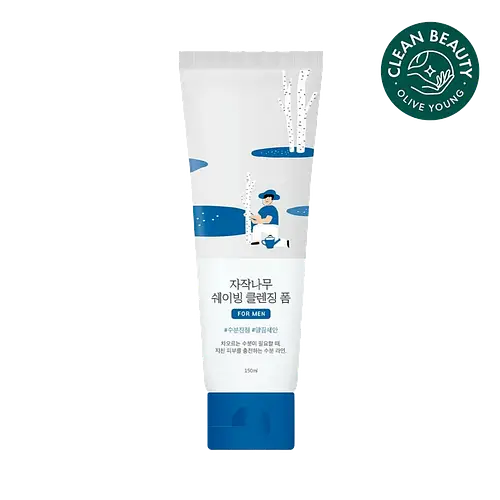 Round Lab For Men Birchjuice Shaving Cleansing Foam