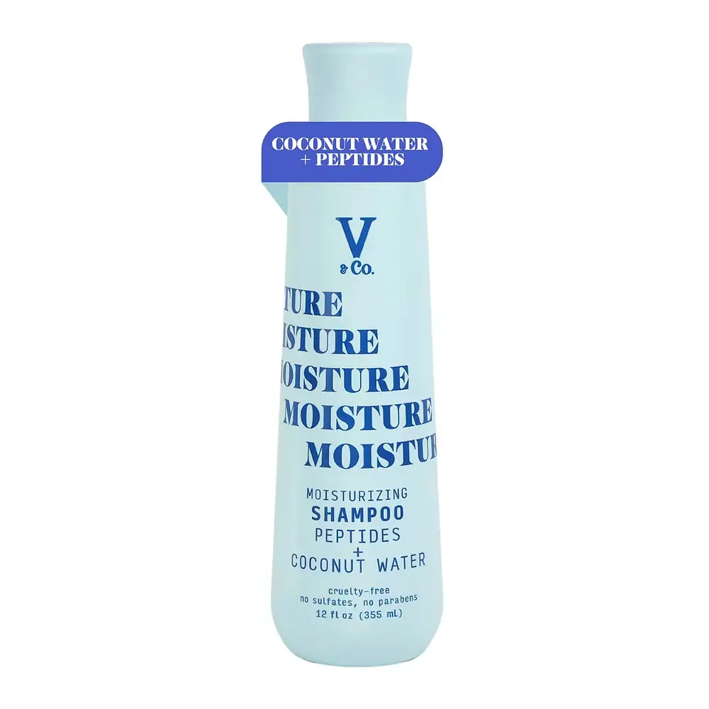 V&Co. Beauty Moisturizing + Peptide Shampoo