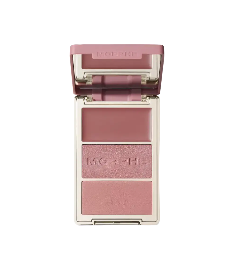 Morphe Cheek Thrills Multi-Finish Face Trio Honeymoon Suite