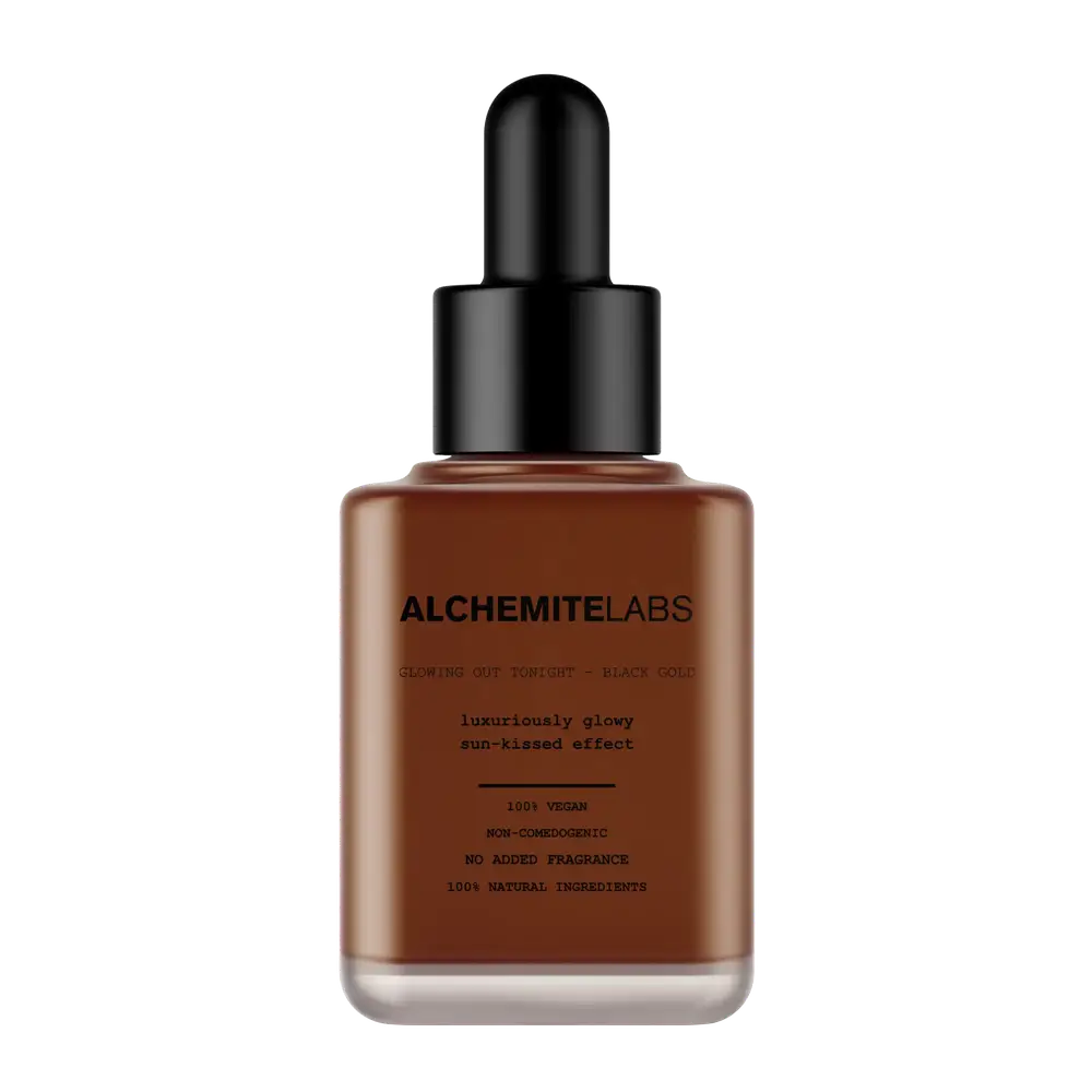 Alchemitelabs Glowing Out Tonight Black Gold Bronzing Oil