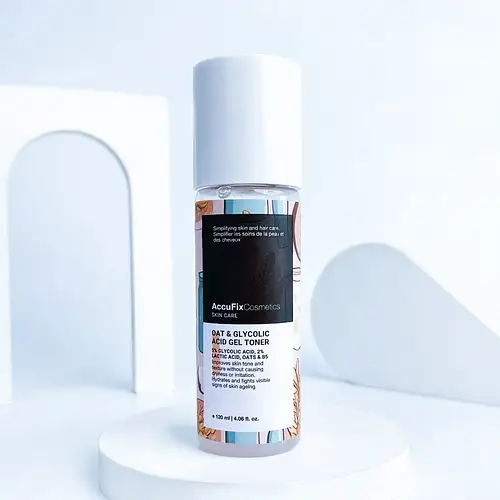 Accufix Cosmetics Oat & Glycolic Acid Gel Toner