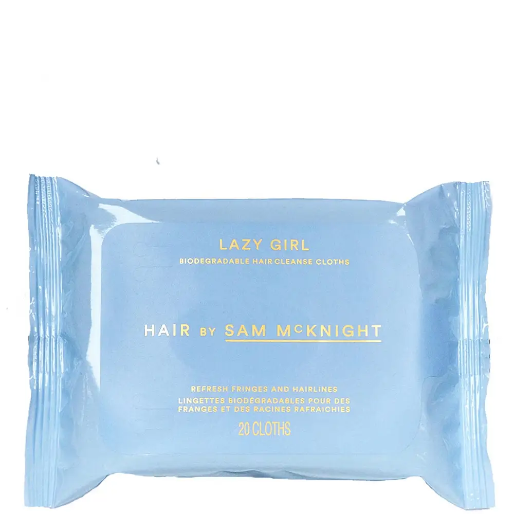 Hair By Sam McKnight Lazy Girl Biodegradable Hair Cleanse Cloths