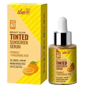 Iba Cosmetics Bright Glow Tinted Sunscreen Serum SPF 60