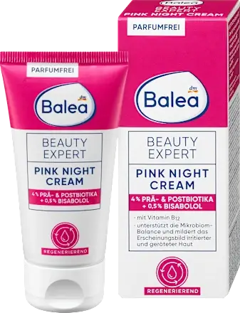 Balea Beauty Expert Pink Night Cream