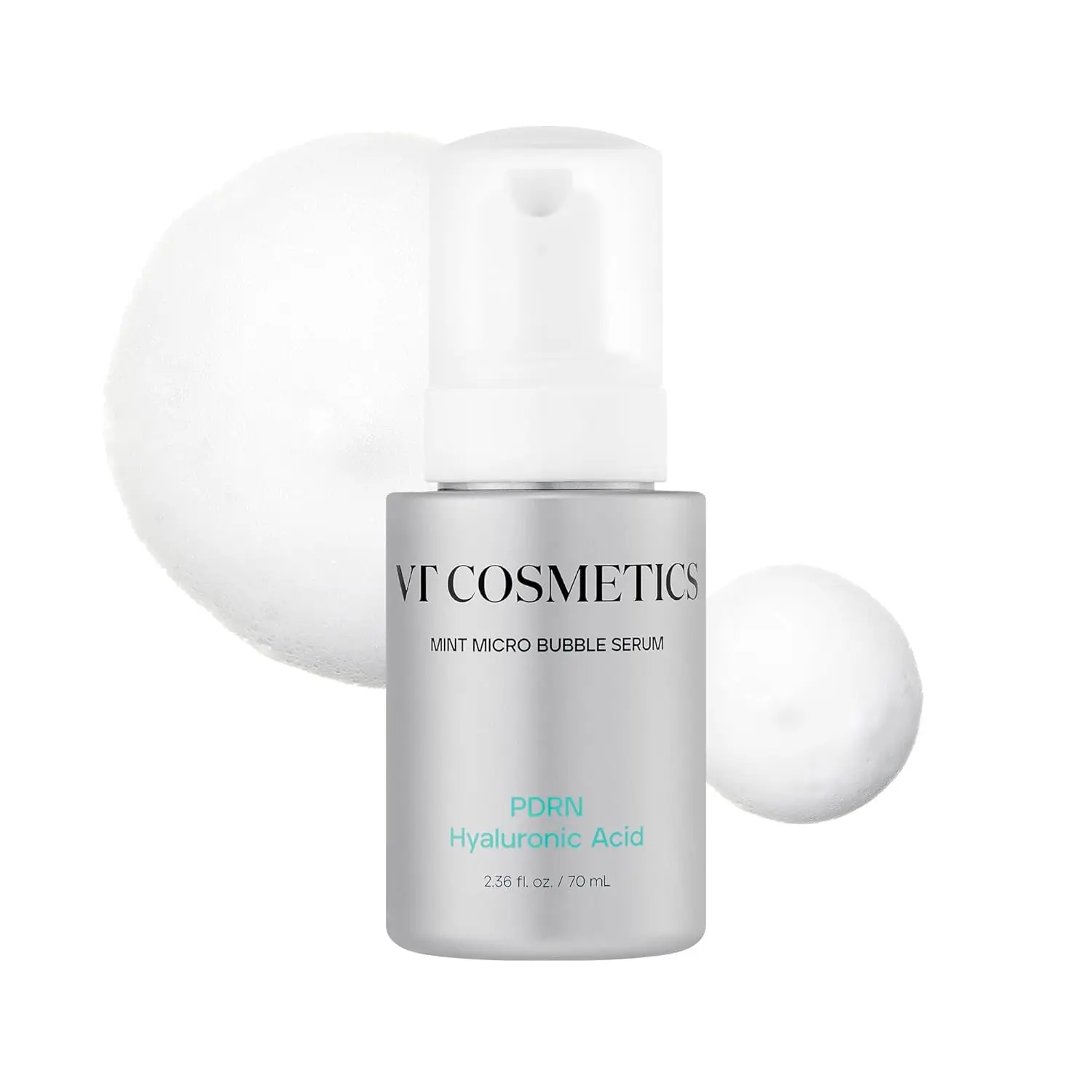 VT Cosmetics Micro Bubble Serum Mint  PDRN Hyaluronic Acid