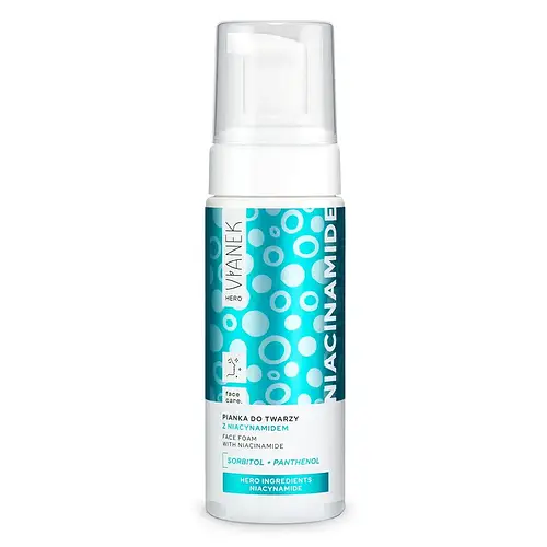 Vianek HERO Niacinamide Facial Cleansing Foam