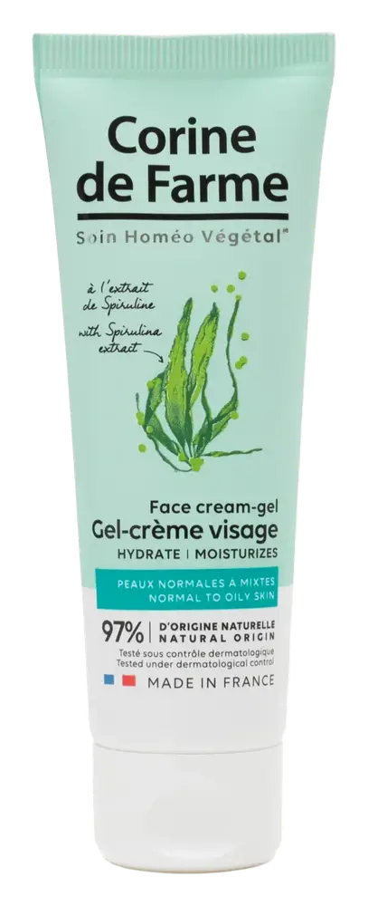 Corine de Farme Face Cream-Gel With Spirulina Extract
