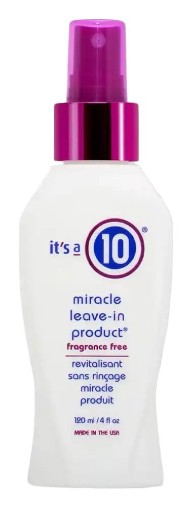 It’s a 10 Fragrance Free Miracle Leave-In Product