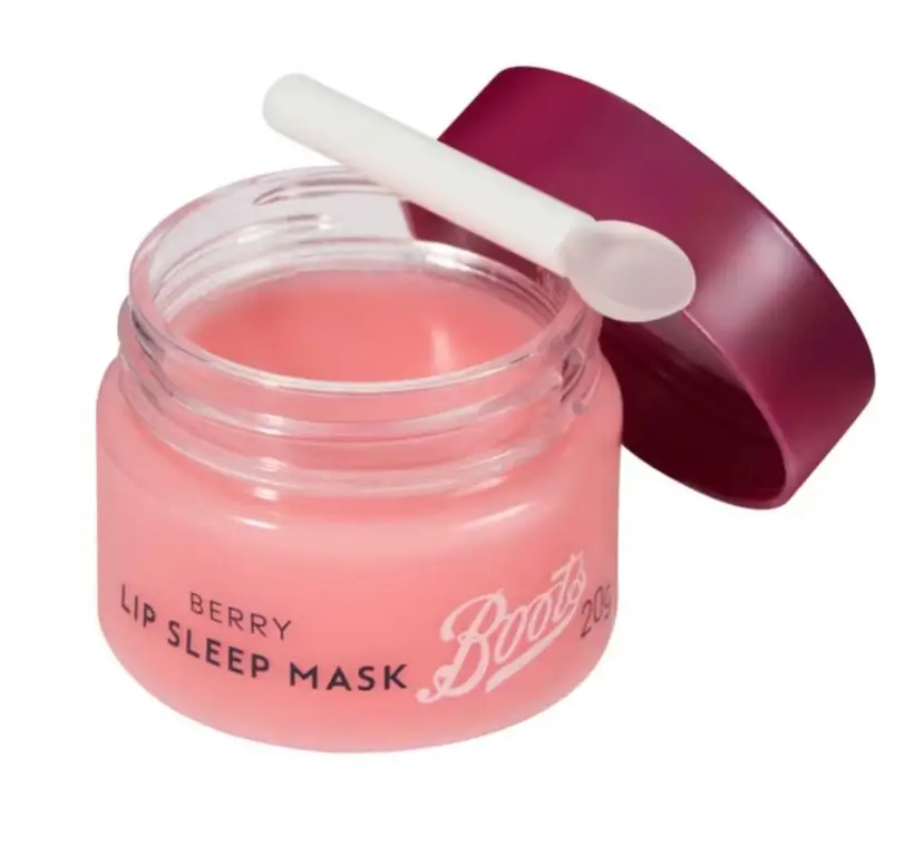 Boots Lip Sleep Mask Berry