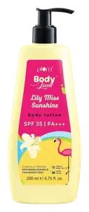 Plum Goodness Lily Miss Sunshine Body Lotion SPF 35