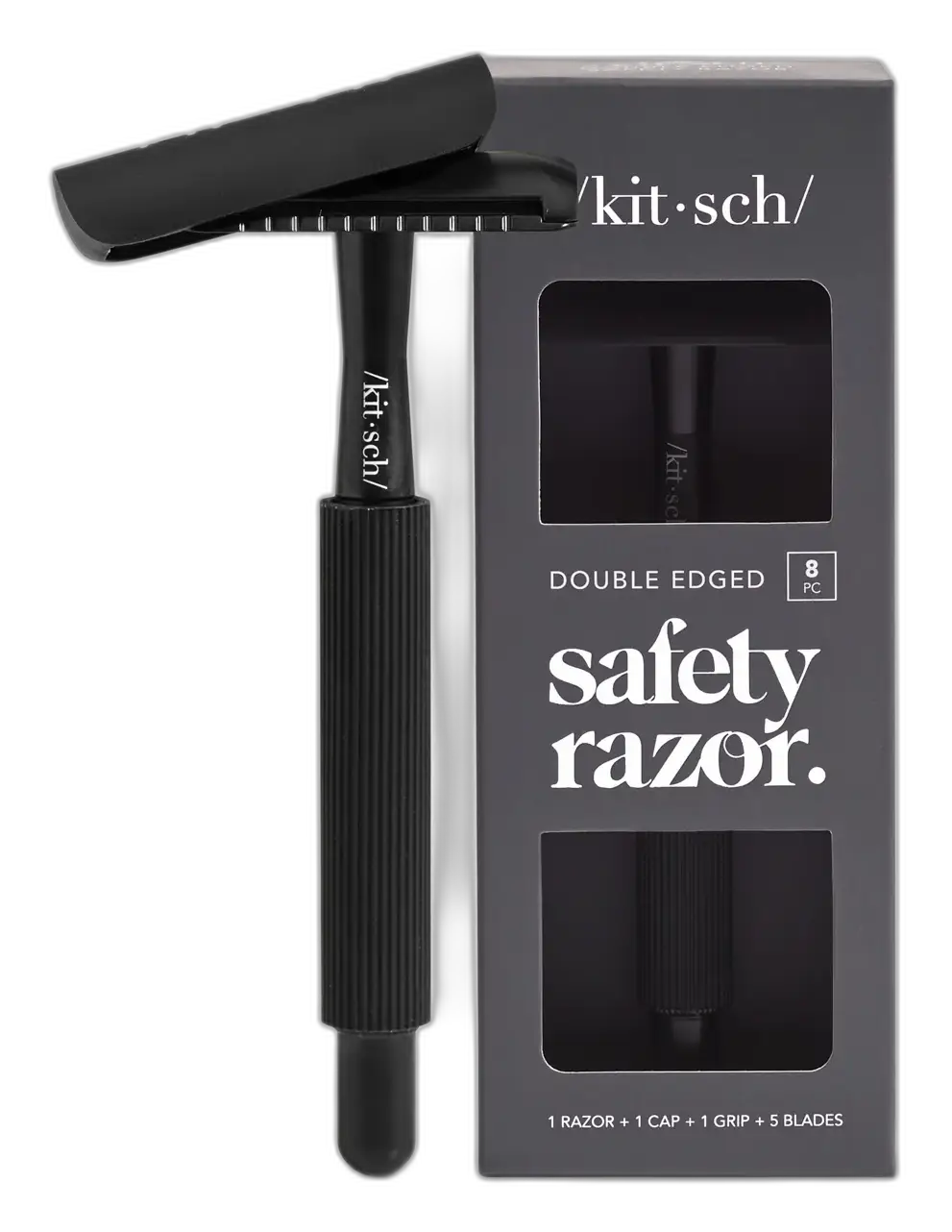 Kitsch Perfect Glide Safety Razor Black