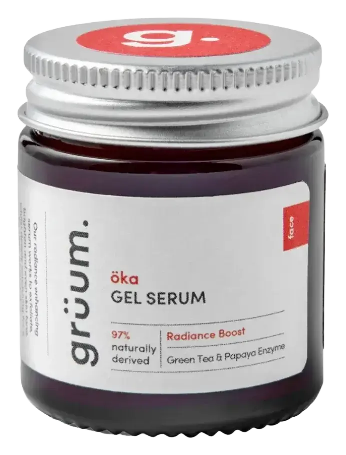grüum öka Gel Serum Radiance Boost