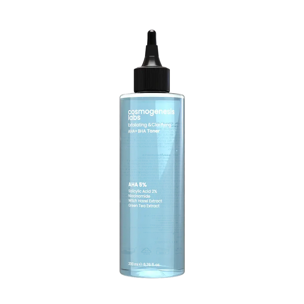 Cosmogenesis Labs Exfoliating & Clarifying AHA + BHA Toner