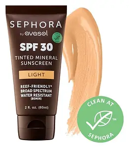Sephora Collection Sephora Collection X Avasol Tinted Mineral Sunscreen SPF 30 Light
