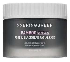 Bring Green Bamboo Charcoal Pore & Blackhead Facial Pack