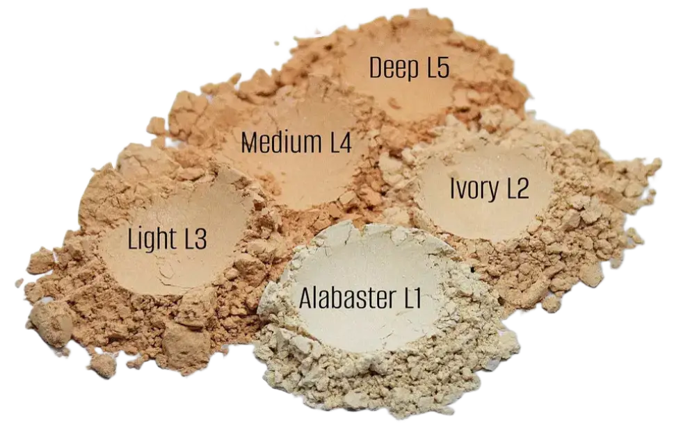 Aromaleigh Sophia Mature Skin Luxe Finishing Powder L1 Alabaster