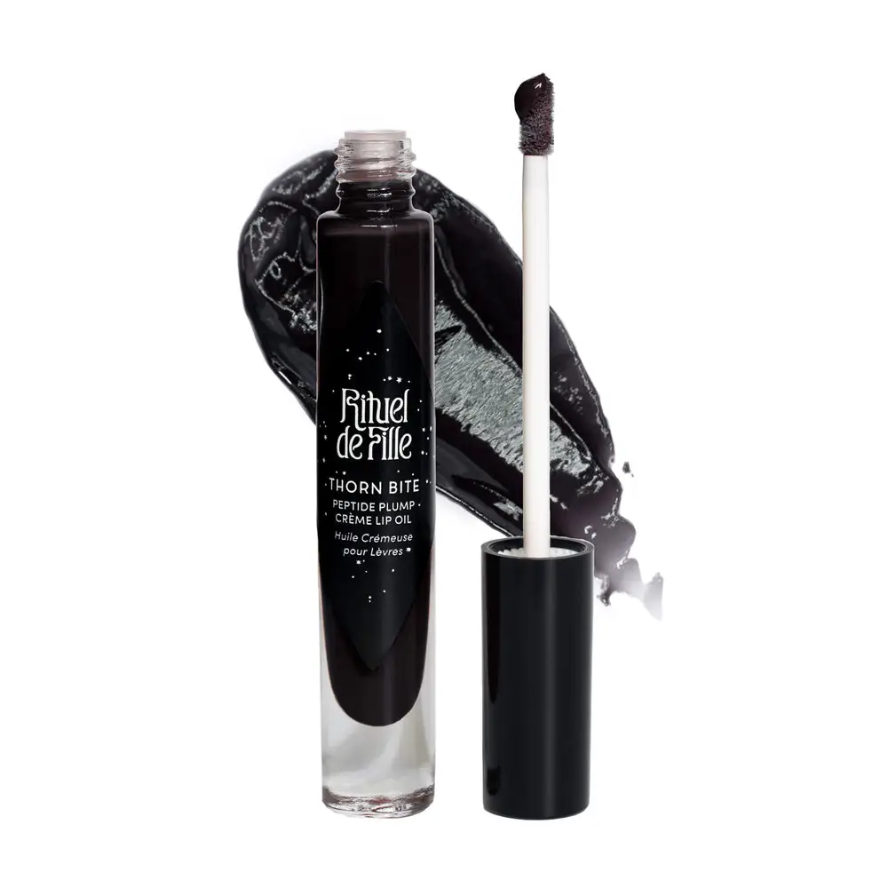 Rituel de Fille Thorn Bite Peptide Plump Crème Lip Oil Black Thorn