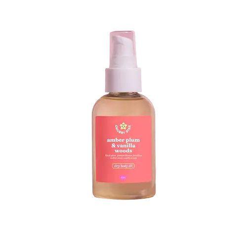 Chubby Star Amber Plum & Vanilla Woods Dry Body Oil