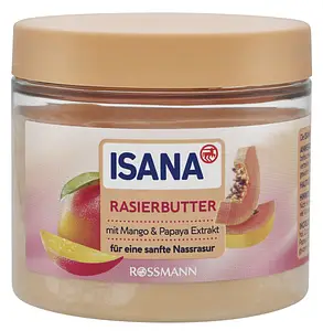 ISANA Rasierbutter Mango & Papaya Extrakt