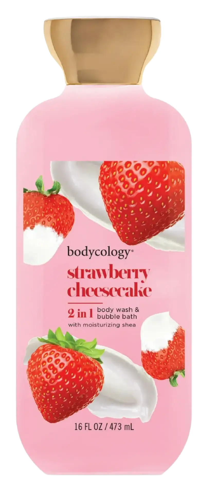 Bodycology 2 In 1 Body Wash & Bubble Bath Strawberry Cheesecake