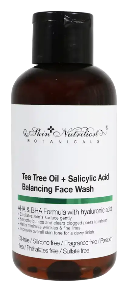 Skin Nutrition Botanicals Tea Tree Oil + Salicylic Acid Balancing Face Wash